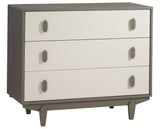 Latte Laminate and Taupe Laminate with Taupe Wood | Tate Crib & Dresser Set | Valley Ridge Furniture