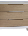 White Birch with Natural Wheat Birch | Flexx Premium 3 Drawer XL Dresser | Valley Ridge Furniture
