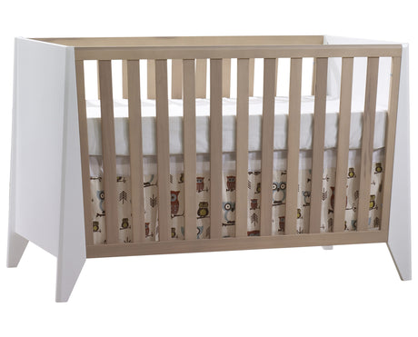 White Birch with Natural Wheat Birch | Flexx Premium Classic Crib | Valley Ridge Furniture