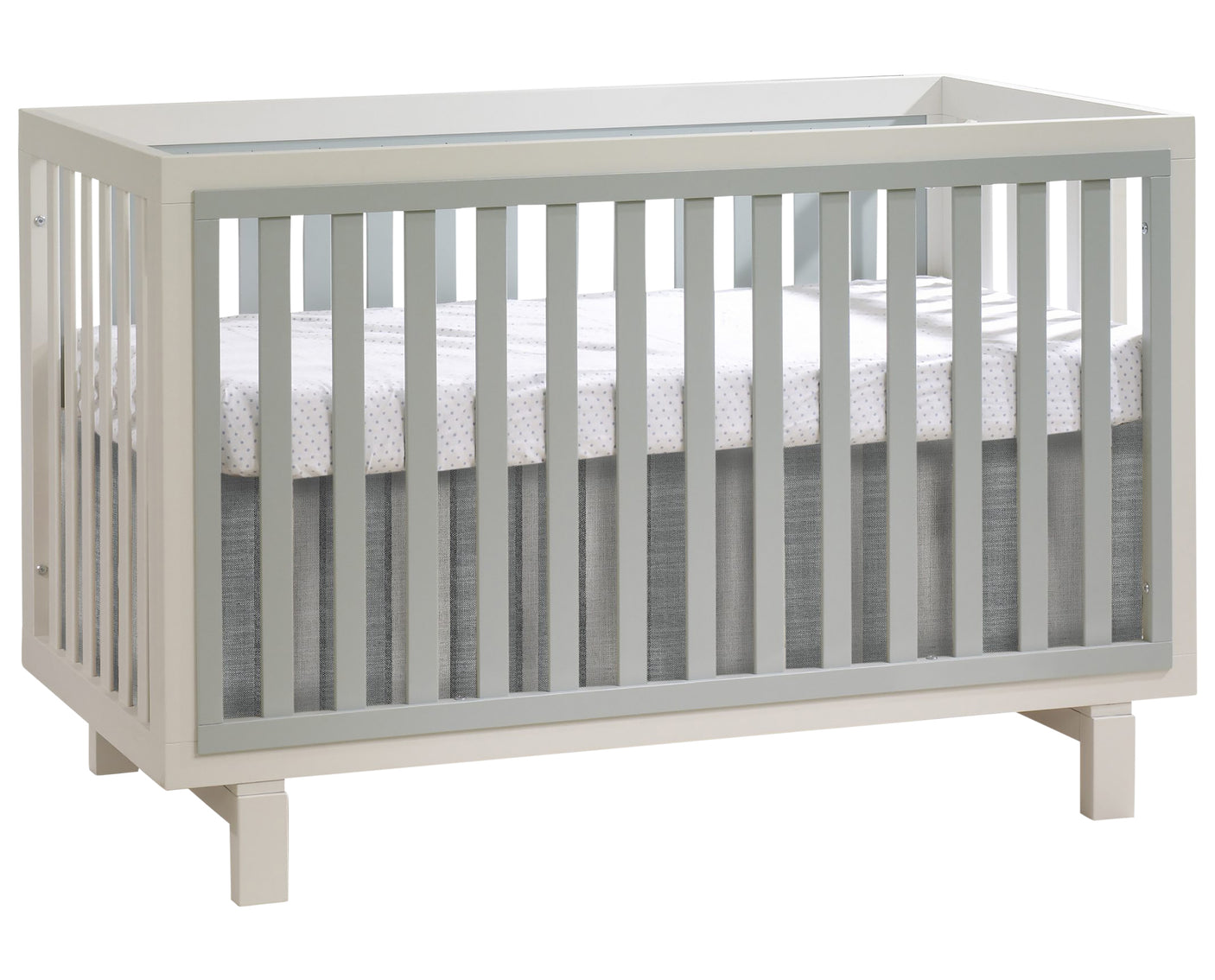Latte Wood with Sage Wood | Bjorn Classic Crib | Valley Ridge Furniture