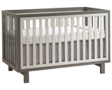 Latte Wood with Taupe Wood | Bjorn Crib & Dresser Set | Valley Ridge Furniture