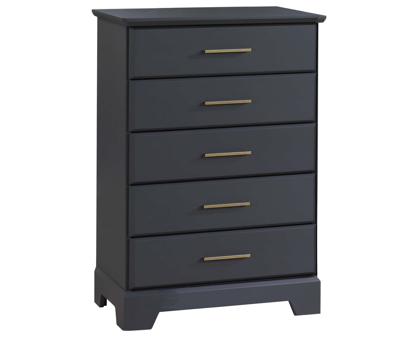 Graphite Birch | Taylor 5 Drawer Dresser | Valley Ridge Furniture