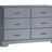 Elephant Grey Birch | Taylor King 61" Dresser | Valley Ridge Furniture