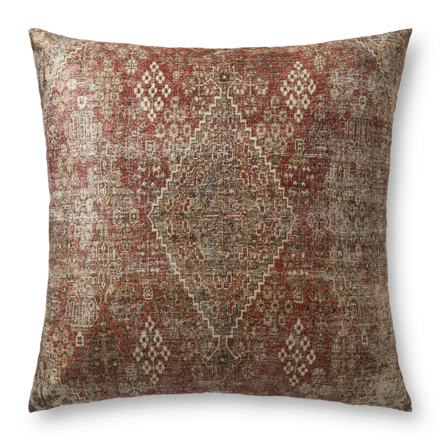 Red / Multi Pillow | FP0009