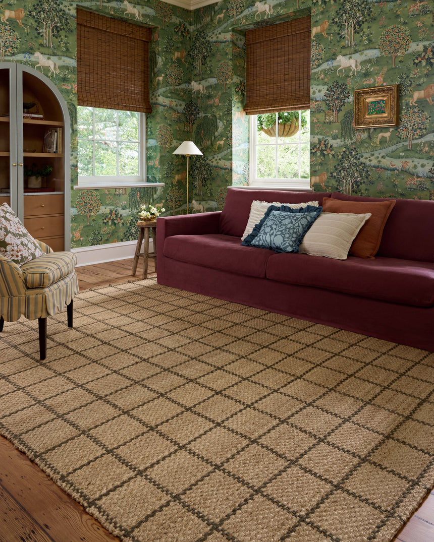 Fletcher Rug 01 | Natural / Olive