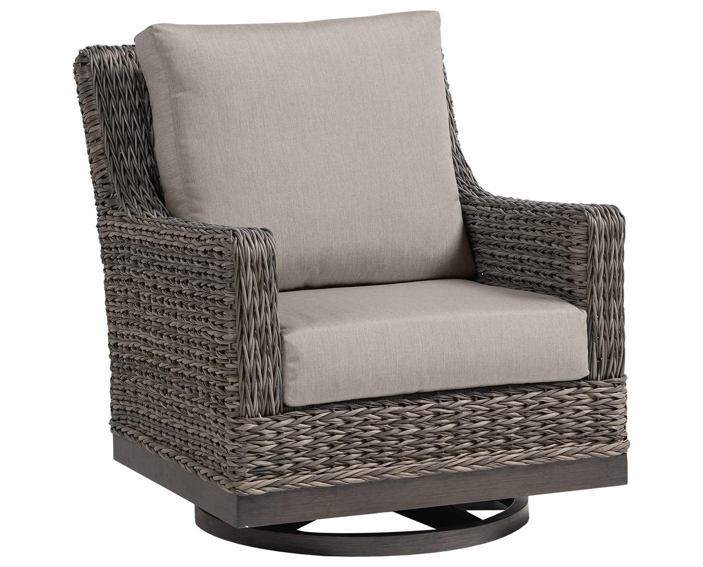 Boston Swivel Gliding Club Chair