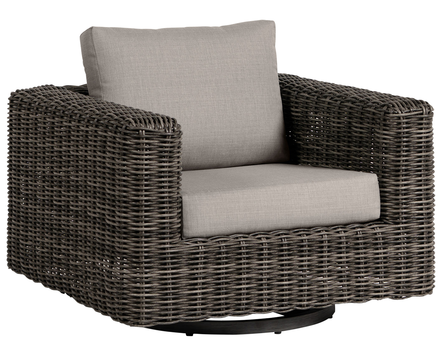 Cubo Swivel Gliding Club Chair