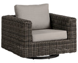 Cubo Swivel Gliding Club Chair