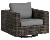 Cubo Swivel Gliding Club Chair