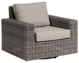 Mission Hill Swivel Gliding Club Chair