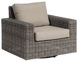 Mission Hill Swivel Gliding Club Chair