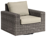 Mission Hill Swivel Gliding Club Chair