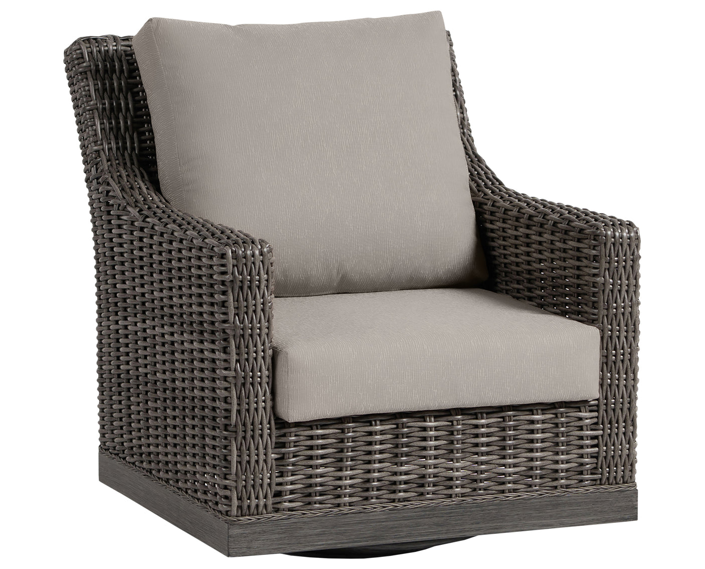 Budapest Swivel Gliding Club Chair