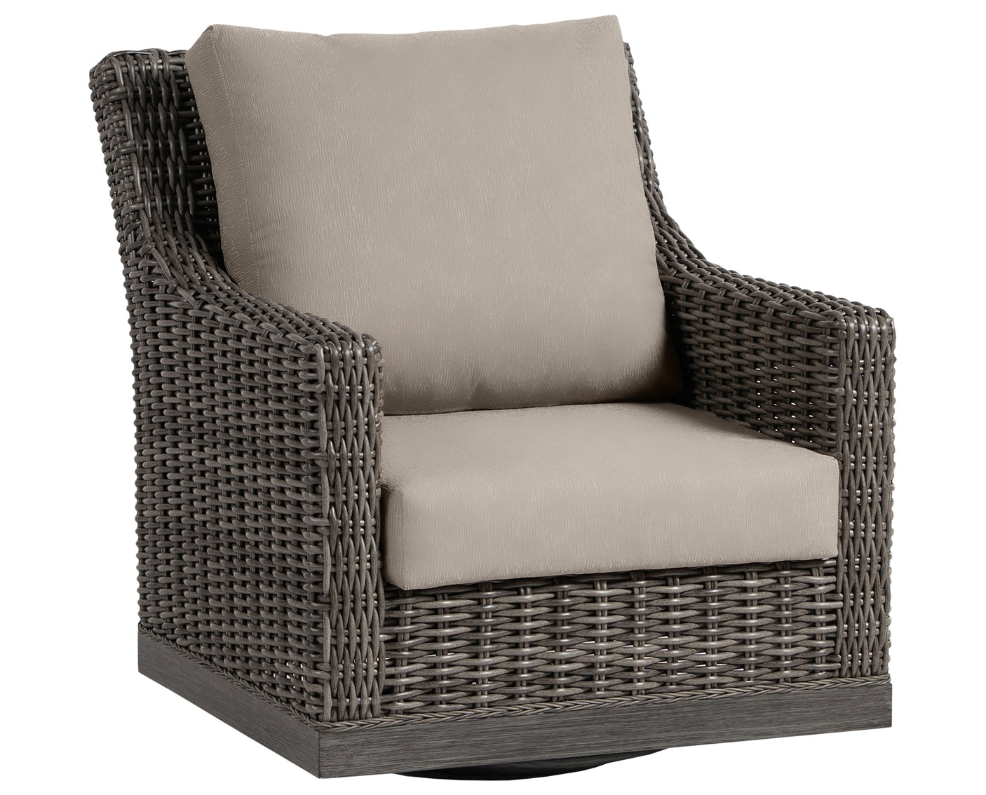 Budapest Swivel Gliding Club Chair