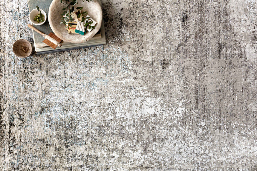 Franca Rug 04 | Slate / Sky
