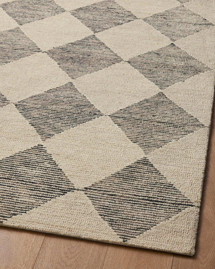 Francis Rug 01 | Beige / Charcoal