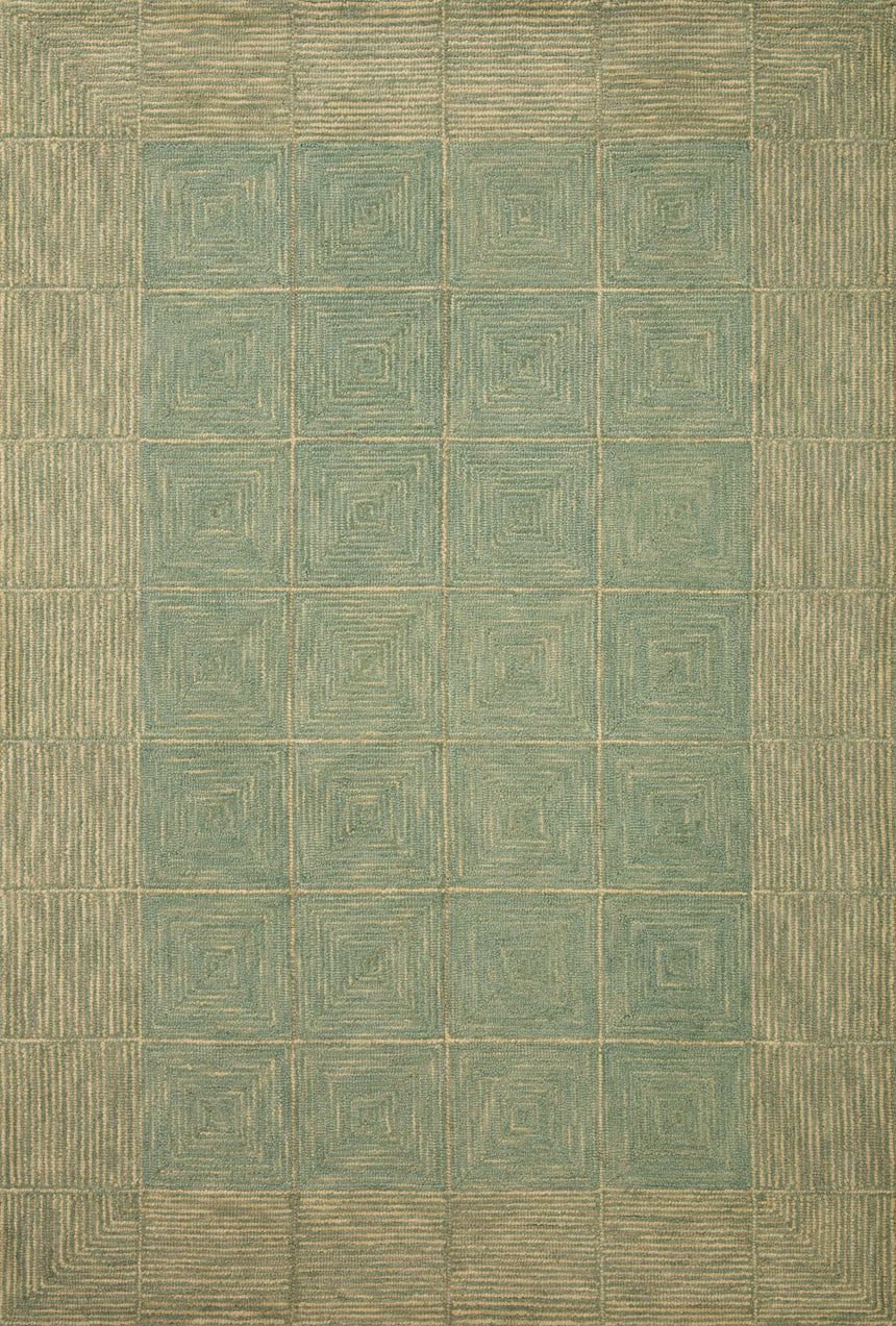 Francis Rug 02 | Green / Natural