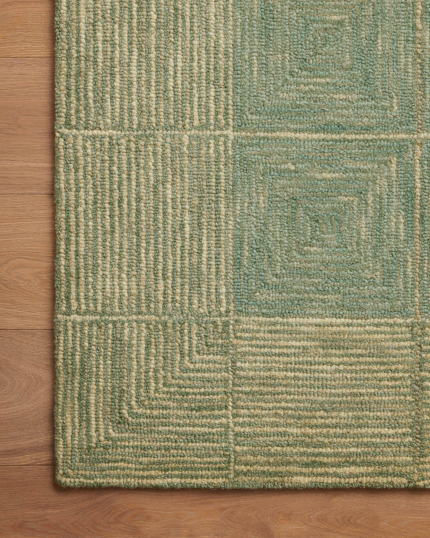 Francis Rug 02 | Green / Natural
