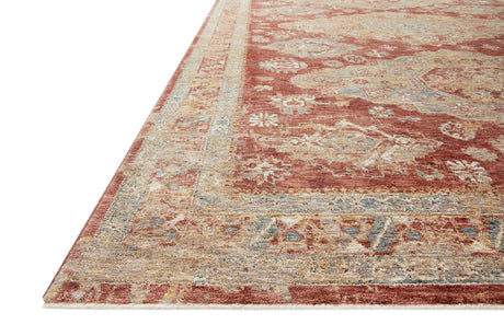 Gaia Rug 02 | Gold / Brick