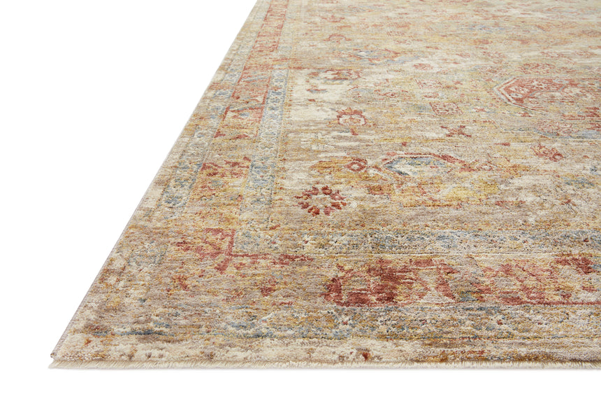 Gaia Rug 02 | Gold / Taupe