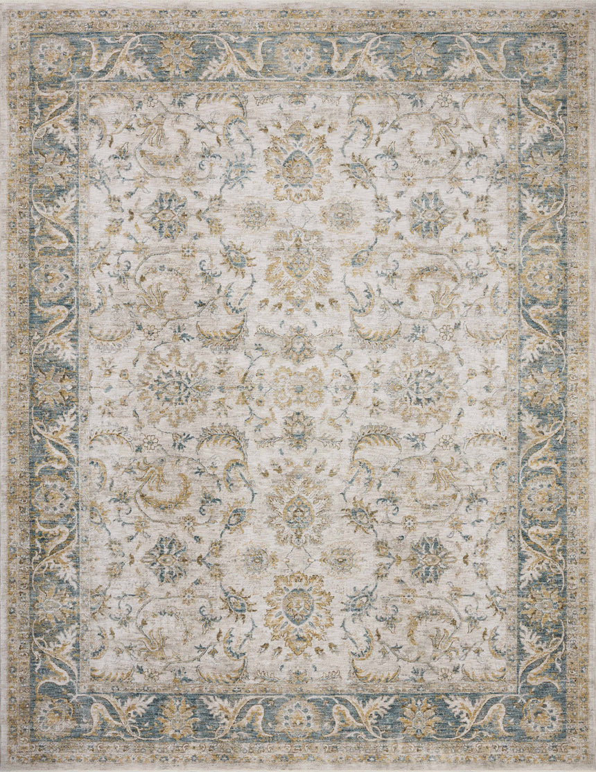 Gaia Rug 04 | Natural / Ocean
