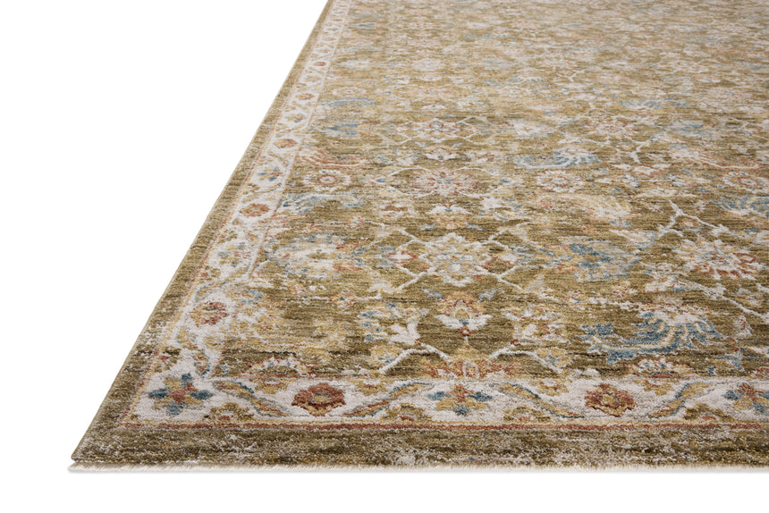 Gaia Rug 05 | Olive / Multi