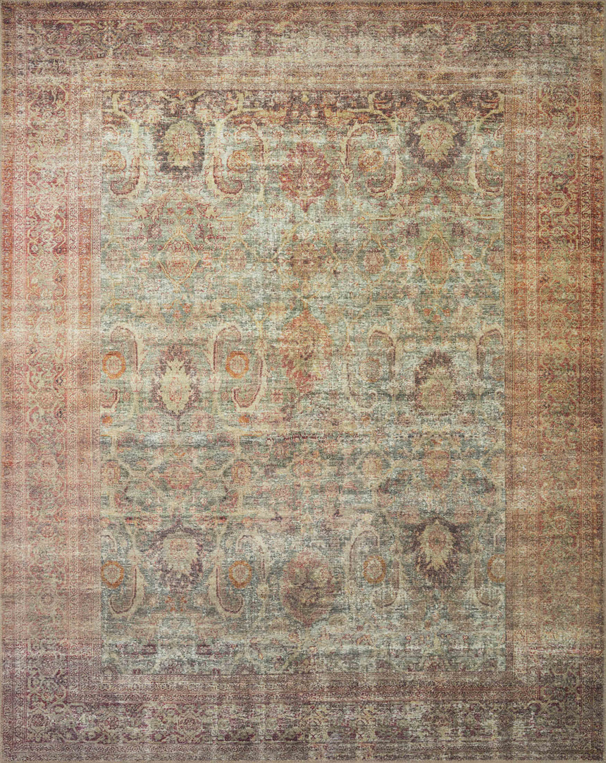 Georgie Rug 03 | Jade / Sunset