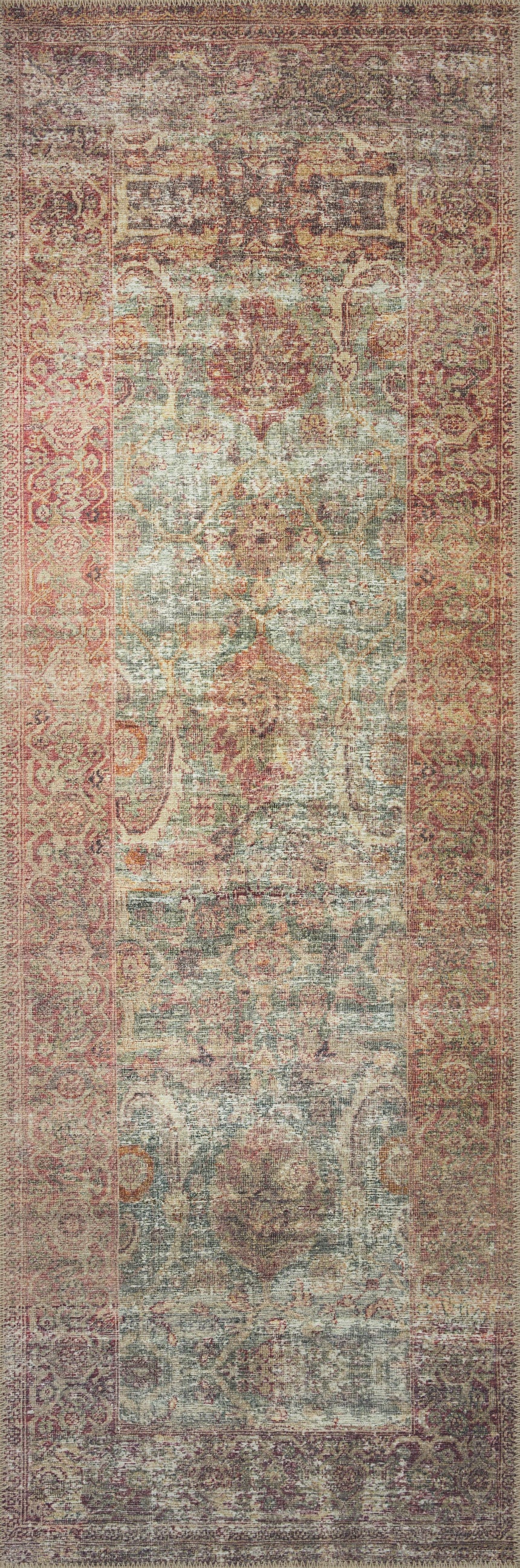 Georgie Rug 03 | Jade / Sunset