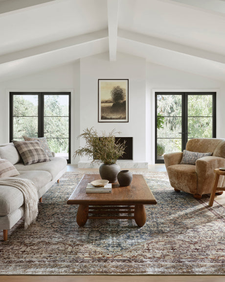 Georgie Rug 04 | Teal / Antique