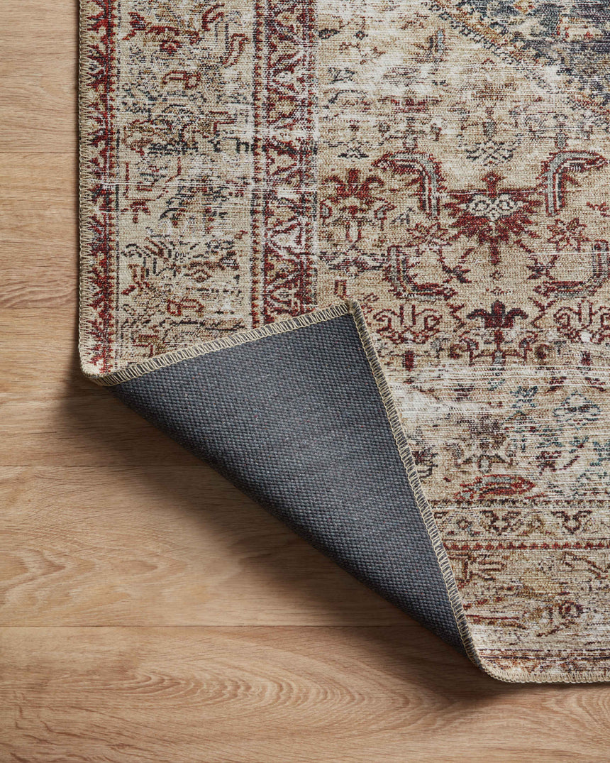 Georgie Rug 04 | Teal / Antique