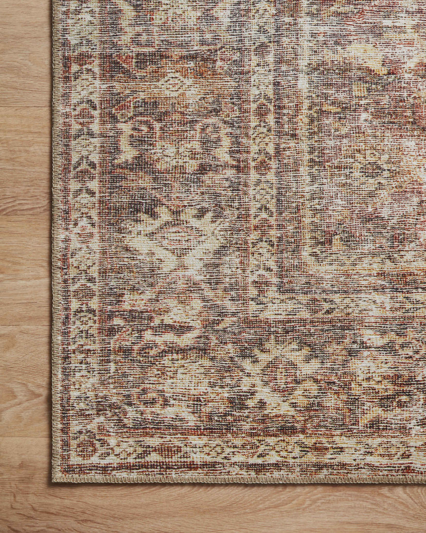 Georgie Rug 06 | Bordeaux / Antique