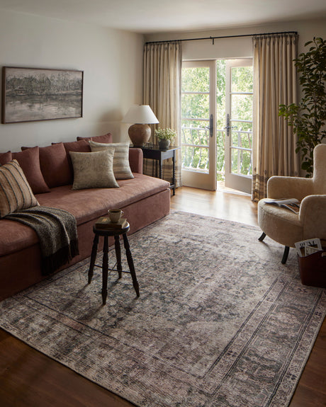 Georgie Rug 08 | Lagoon / Beige