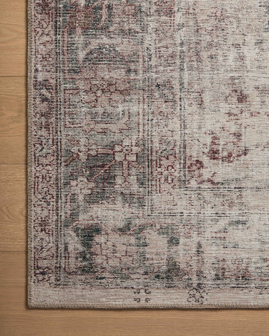 Georgie Rug 08 | Lagoon / Beige