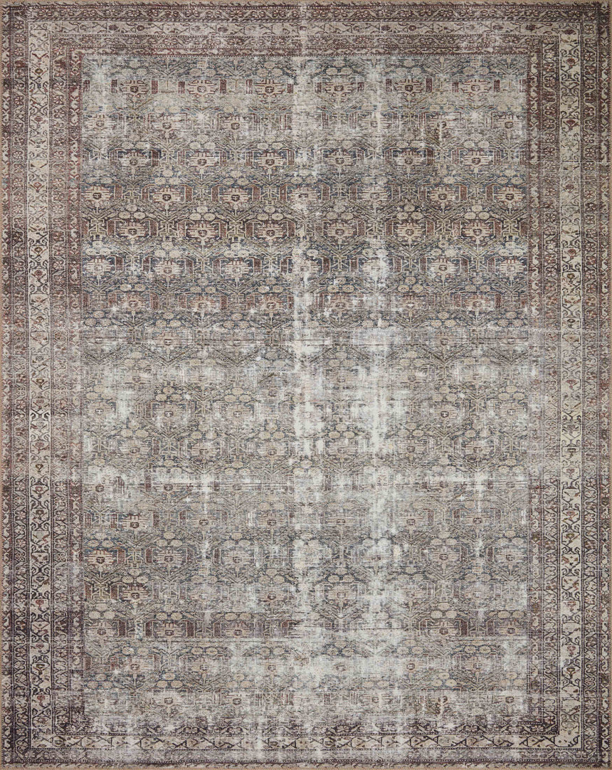 Georgie Rug 10 | Moss / Bark