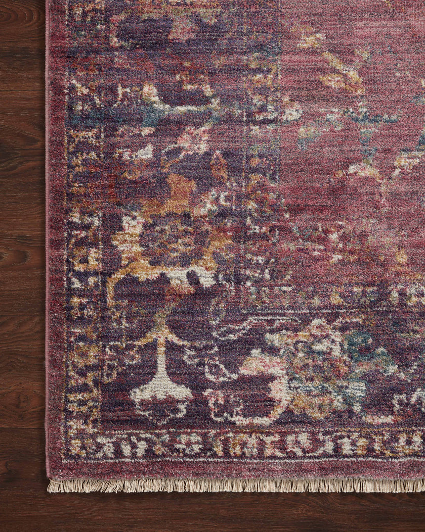 Giada Rug 02 | Grape / Multi