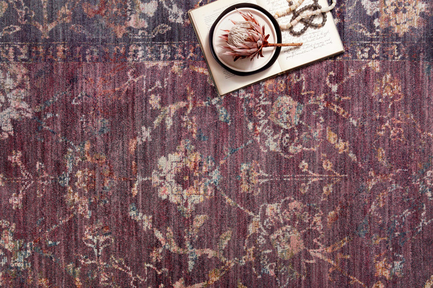Giada Rug 02 | Grape / Multi