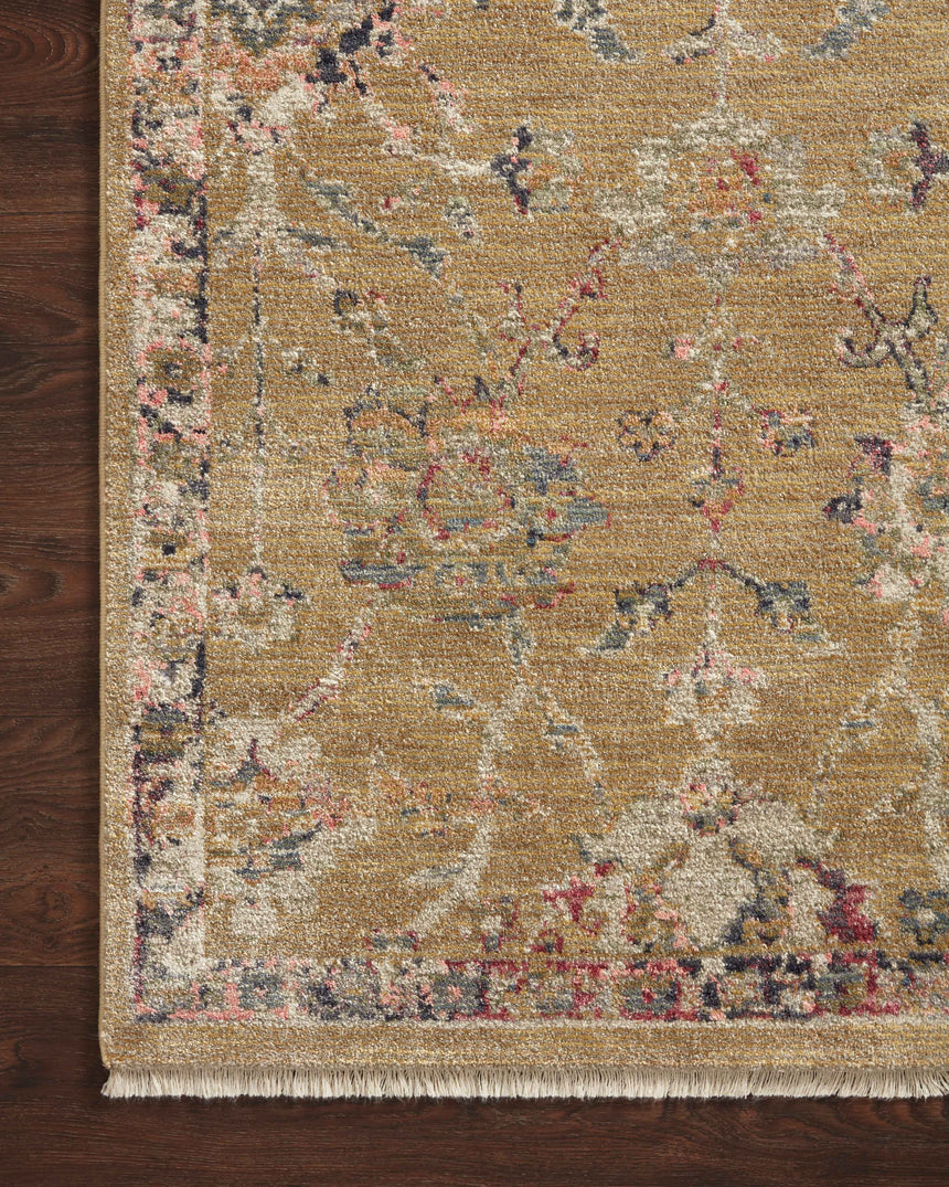 Giada Rug 05 | Gold / Multi