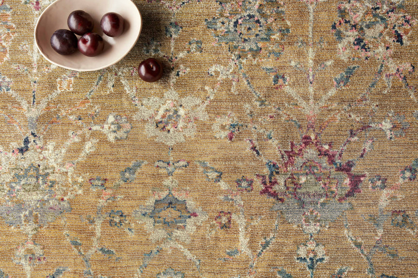 Giada Rug 05 | Gold / Multi