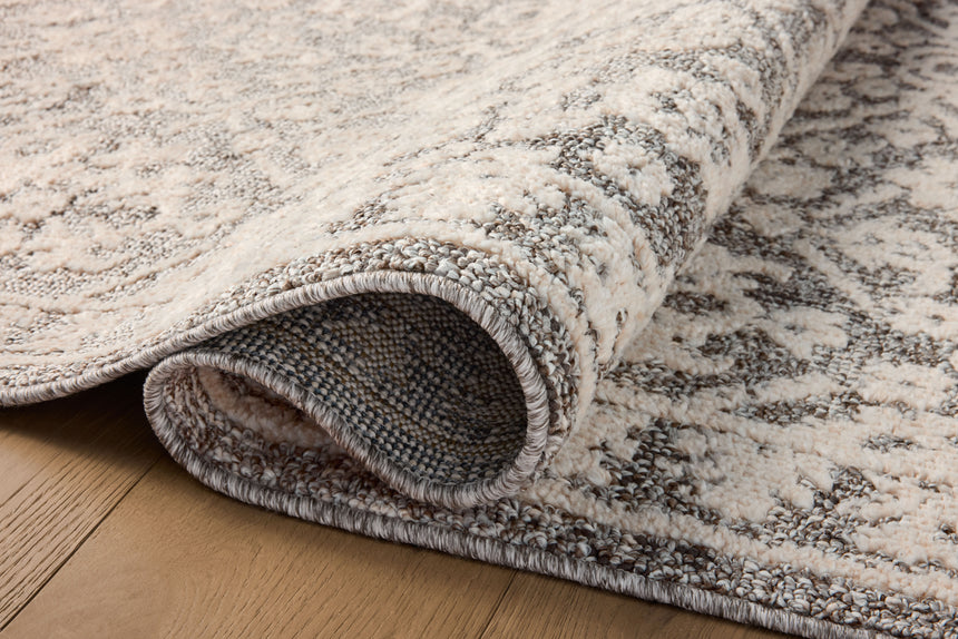 Gigi Rug 01 | Grey / Ivory