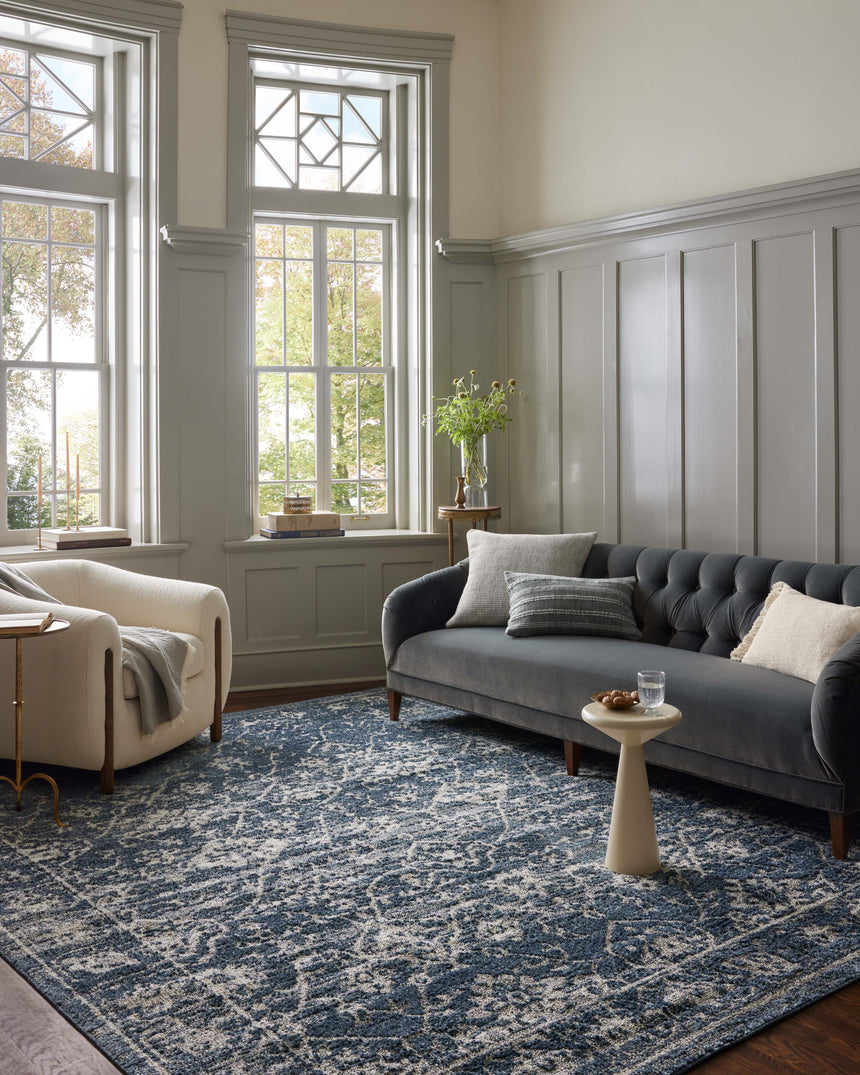 Gigi Rug 02 | Navy / Stone
