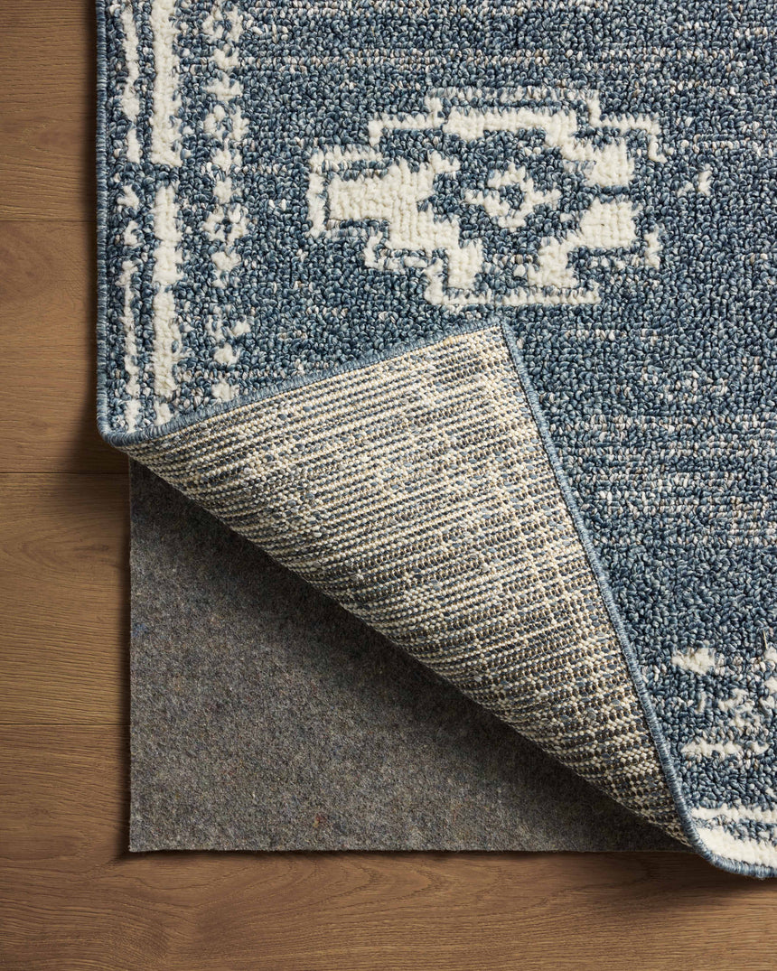Gigi Rug 03 | Denim / Ivory