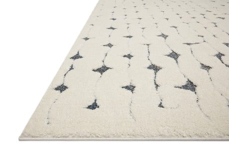 Hagen Rug 04 | White / Navy