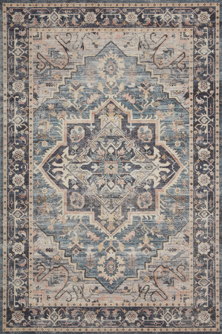 Hathaway Rug 01 | Navy / Multi