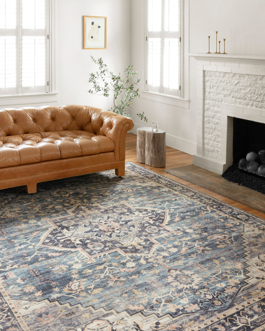Hathaway Rug 01 | Navy / Multi