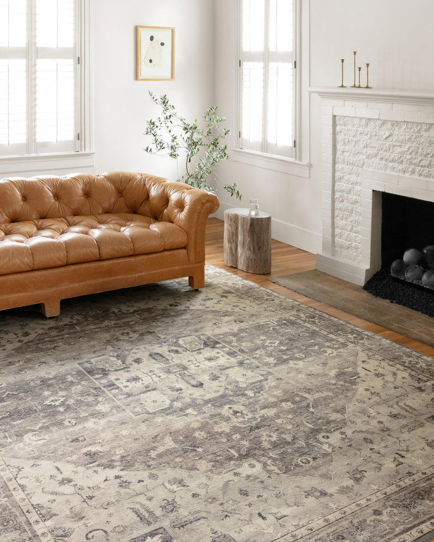 Hathaway Rug 05 | Steel / Ivory