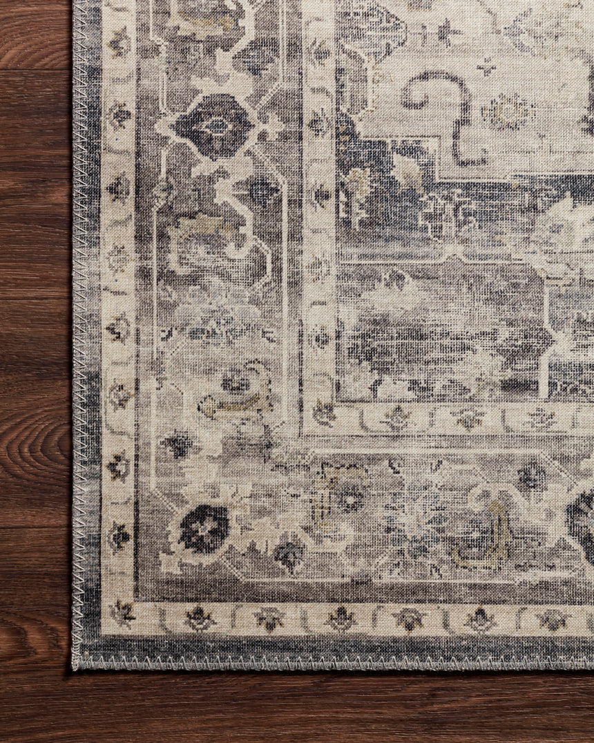 Hathaway Rug 05 | Steel / Ivory