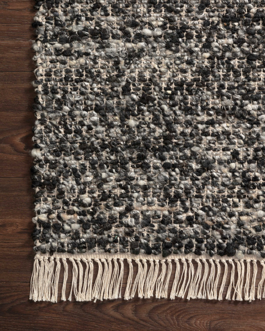 Hayes Rug 01 | Onyx / Silver