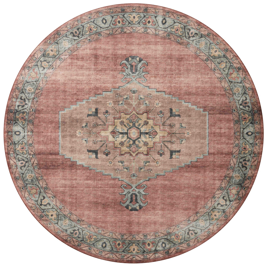 Heidi Rug 05 | Spice / Aqua