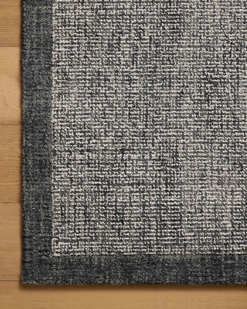 Henley Rug 01 | Ivory / Charcoal