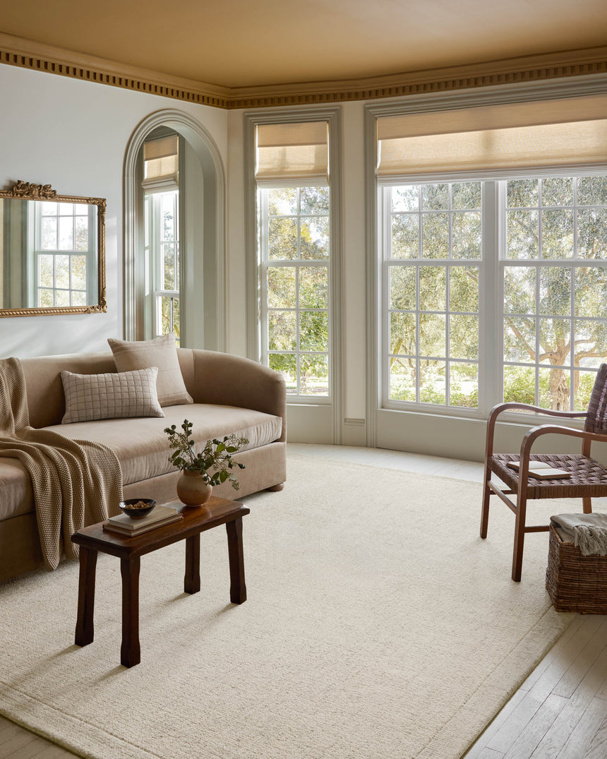 Henley Rug 01 | Ivory / Smoke